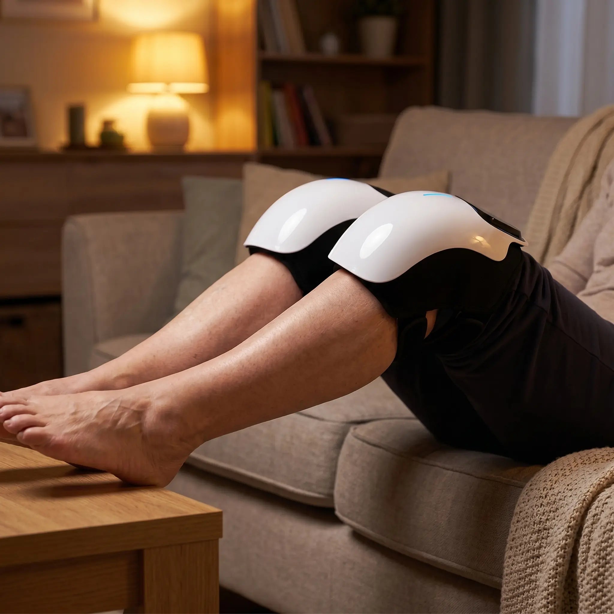 Havenly Labs™ 3-in-1 Heated Knee Massager with Red Light Therapy